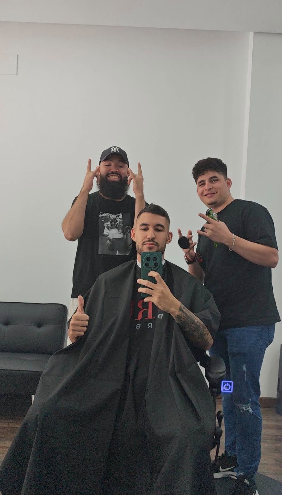 con los clientes